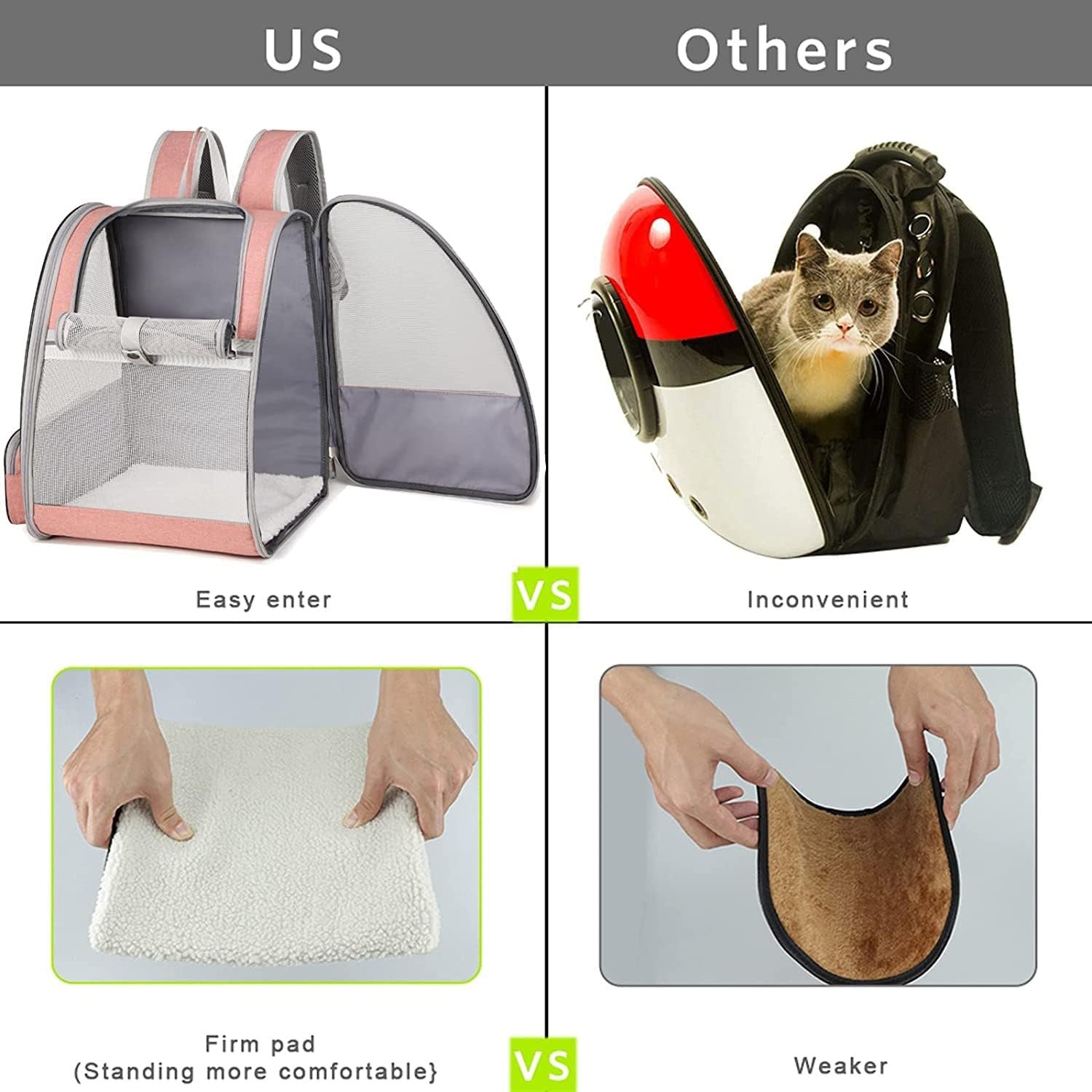 🔥 **#1 Bubble Pet Backpack!** Traveler-Designed Carrier⚡360° Airflow Windows🐾Comfy for Cats/Dogs【TikTok's Pet Travel Obsession】 🔥 **#1 Bubble Pet Backpack!** Traveler-Designed Carrier⚡360° Airflow Windows🐾Comfy for Cats/Dogs【TikTok's Pet Travel Obsession】